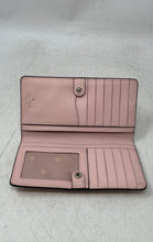 Load image into Gallery viewer, Kate Spade New York Womens Pink Outer Pocket Credit Card Slot Bifold Wallet