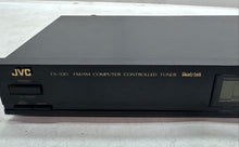 Load image into Gallery viewer, JVC Model FX-330BK Black FM/AM Computer-Controlled Stereo Tuner W/ Box Untested