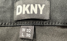 Load image into Gallery viewer, DKNY Mens Black Denim Dark Wash 5-Pocket Design Skinny Jeans Size 32X30