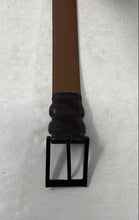 Load image into Gallery viewer, Joseph Abboud Mens Brown Genuine Leather Handcrafted Dress Belt Size 38/95