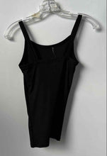 Load image into Gallery viewer, No Boundaries Womens Black Ribbed Scoop Neck Camisole Blouse Top Sz S With Tags