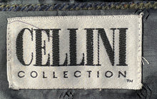 Load image into Gallery viewer, Cellini Collection Mens Green Printed Long Sleeve Two-Button Blazer No Size