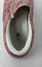 Load image into Gallery viewer, Michael Kors Womens Pink Signature Print Slip-On Sneaker Shoes Size 5