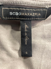 Load image into Gallery viewer, BCBGMAXAZRIA Womens Brown Round Neck Sleeveless Blouse Top Size Small