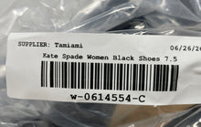 Load image into Gallery viewer, Kate Spade New York Womens Black Leather Stiletto Ankle Strap Heels Size 7.5B