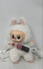 Load image into Gallery viewer, Replica Pop Mart The Monsters Coca-Cola Series White Labubu Keychain Plush Toy