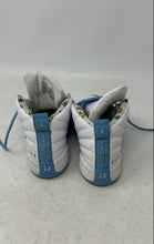 Load image into Gallery viewer, Nike Kids Air Jordan 12 Retro DQ4366-114 White And Blue Sneakers Shoes Size 12C