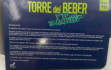 Load image into Gallery viewer, Novelty Torre Del Beber Mini Drinkaware Hardwood Board Game Set