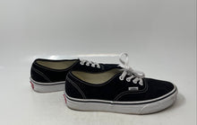 Load image into Gallery viewer, Vans Unisex Authentic Off The Wall Black Lace-Up Sneaker Shoes Size M 6 W 7.5