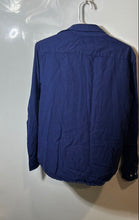 Load image into Gallery viewer, Banana Republic Mens Long Sleeve Blue Untucked Slim Fit Button-Up Shirt Size S