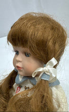 Load image into Gallery viewer, Blonde Hair Blue Eye Collectible Girl Porcelain Doll With Outfit