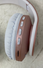 Load image into Gallery viewer, Tuinyo Pink Foldable Wireless Bluetooth Double Over The Ear Headphones Untested
