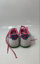 Load image into Gallery viewer, Nike Kids Air Force 1 Low White Pink Leather Lace-Up Sneaker Shoes Size 1.5Y
