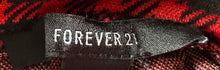 Load image into Gallery viewer, Forever 21 Womens Red Black Check Print Stretch Short Wrap Skirt Size M