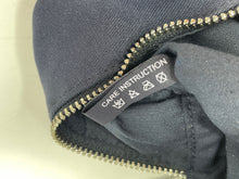 Load image into Gallery viewer, Prada Parfums Womens Blue Zippered Travel Pouch Cosmetic Toiletry Case Stained