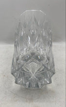 Load image into Gallery viewer, JG Durand Clear Crystal Cathedral Saw Tooth Rim Design Decorative Flower Vase