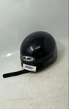 Load image into Gallery viewer, HJC Unisex CS-2N Black Adjustable Strap Half-Shell Motorcycle Helmet Size S