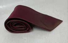 Load image into Gallery viewer, Angelino Mens Burgundy Silk Adjustable Keeper Loop Pointed Tie