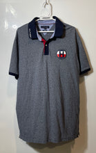 Load image into Gallery viewer, Tommy Hilfiger Mens Blue Short Sleeve Slim Fit Pullover Polo Shirt Size XXL