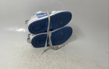 Load image into Gallery viewer, Nike Boys Air Jordan 1 Mid SE FZ3932-114 Blue White Sneakers Shoes Size 13C