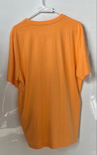 Load image into Gallery viewer, Psycho Bunny Mens Light Orange Pima Cotton Short Sleeve Graphic T-Shirt Size 6