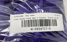 Load image into Gallery viewer, Nike Mens Hyperdunk X Low AR0463-500 Purple And White Sneaker Shoes Size 10.5