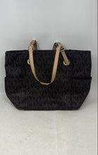 Load image into Gallery viewer, Michael Kors Womens Jet Set East West Multicolor Monogram Print Tote Bag