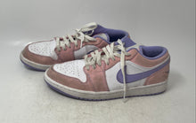 Load image into Gallery viewer, Nike Mens Air Jordan 1 Low SE CK3022-600 Pink White Purple Basketball Shoes 9.5