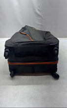 Load image into Gallery viewer, Timberland Unisex Black Orange Soft Side Rolling Travel Luggage Upright Suitcase