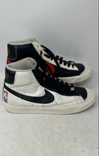 Load image into Gallery viewer, Nike X NBA 75 Mens Blazer Mid '77 EMB Black Red White Sneaker Shoes Size 9.5