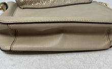 Load image into Gallery viewer, Steve Madden Womens Bmelodie Taupe Rhinestone Top Handle Crossbody Bag