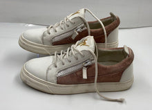 Load image into Gallery viewer, Authentic Giuseppe Zanotti Mens Frankie White Sneaker Shoes Size EUR 39 Worn