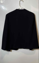 Load image into Gallery viewer, Zara Womens Black Long Sleeve Open Front Collarless Blazer Size XS