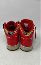 Load image into Gallery viewer, Nike Kids Air Jordan 1 Mid SE Red White Lace-Up Sneaker Shoes Size 7Y