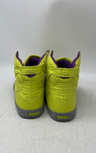 Load image into Gallery viewer, Supra Womens Neon Green Purple Lace-Up Sneaker Shoes Size 8.5