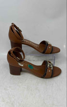 Load image into Gallery viewer, Calvin Klein Womens Nelissa Brown Designer Ankle Strap Sandals Size 7.5 M