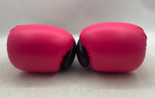 Load image into Gallery viewer, 9ROUND 30 Min Kickbox Fitness Womens Pink Hook & Loop Fastener Boxing Gloves