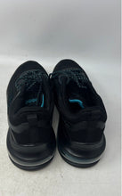 Load image into Gallery viewer, Mens Black Blue Low Top Lace-Up Fashion Sneaker Shoes Size EUR 45