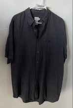 Load image into Gallery viewer, Calvin Klein Jeans Mens Black Printed Short Sleeve Button-Up Shirt Size L