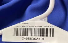 Load image into Gallery viewer, Guess Womens Blue Keyhole Neck Sleeveless Pullover Camisole Blouse Top Size XS
