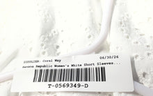 Load image into Gallery viewer, Banana Republic Womens White Cotton Sleeveless Crochet Lace Blouse Top Size L
