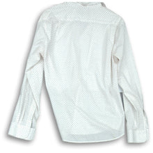 Load image into Gallery viewer, Beverly Hills Polo Club Mens White Pink Geometric Button-Up Shirt Size L