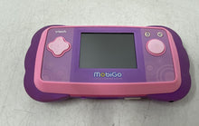 Load image into Gallery viewer, VTech MobiGo Pink & Purple Touch Learning System With 2 Games Not Tested