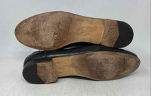 Load image into Gallery viewer, Bragano Mens Black Leather Classic Tassel Slip-On Low Top Loafer Shoes Size 12 M