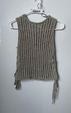 Load image into Gallery viewer, Divided By H&M Womens Green Sleeveless Ladder Stitch Pullover Blouse Top Size XS