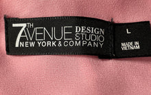 Load image into Gallery viewer, 7th Avenue Design Studio New York & Company Womens Pink Sleeveless Tank Top Sz L