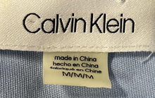 Load image into Gallery viewer, Calvin Klein Womens Blue Floral Lace Short Sleeve Blouse Top Size Medium
