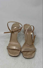 Load image into Gallery viewer, Schutz Womens Altina Gold-Tone Stiletto Heel Ankle Strap Sandals Size 6B