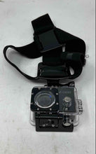 Load image into Gallery viewer, Zero-X ZX-20 GoPro Style Black 2" LCD Screen Action Camera With Head Strap NCL
