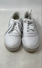 Load image into Gallery viewer, Puma Womens Carina Leather 370325-02 White Lace-Up Sneaker Shoes Size 7.5